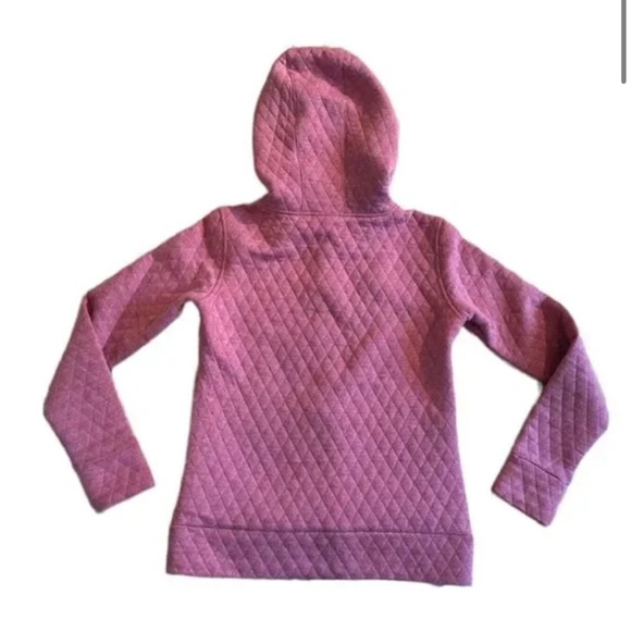 Kavu Quilted Zip Up Outdoor Pink Small Hoodie - Picture 2 of 5